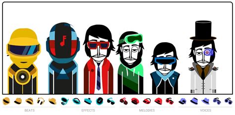 ArtStation - Incredibox Re-Creation : Graphic Design