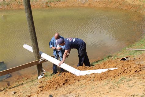 New Dry Hydrant Construction by Firefighters in Rural-Tier