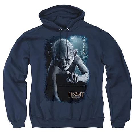 The Hobbit Gollum Poster Adult Pull Over Hoodie