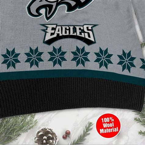 Philadelphia Eagles Ugly Christmas Sweater - RobinPlaceFabrics