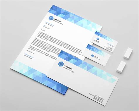 Business Stationery Set - Niftygraphic | Free & premium graphic design templates | Business ...