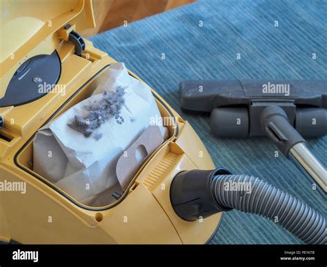 vacuum cleaner and dust bag Stock Photo - Alamy