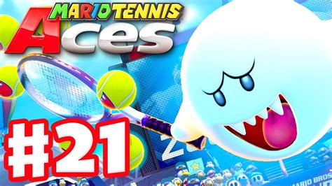 Mario Tennis Aces - Gameplay Walkthrough Part 21 - Boo! Online Tournament! (Nintendo Switch ...