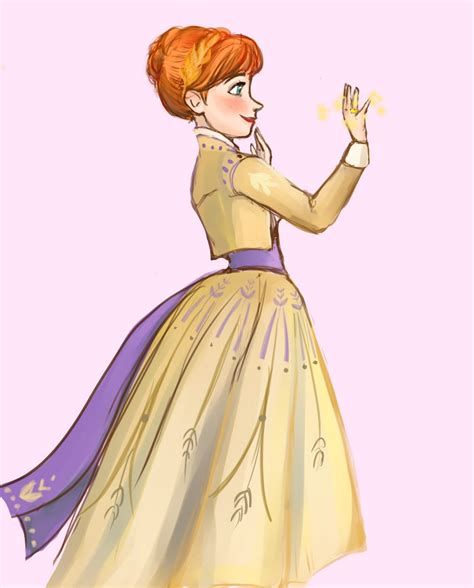 Anna - Disney's Frozen 2 Fan Art (43058111) - Fanpop