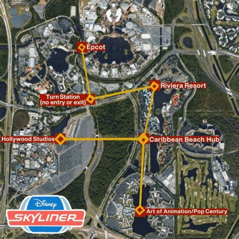 Ultimate Guide to the Disney Skyliner Route [Map Included] | Disney ...