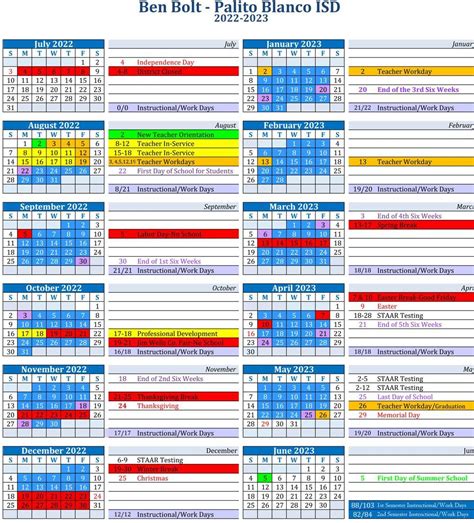 Blanco Isd Calendar - Printable Word Searches