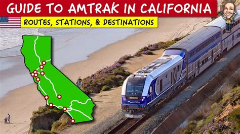 Amtrak California routes, maps, prices, and seat information - YouTube