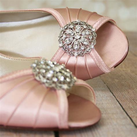 Pink Wedding Shoes Blush Pink Shoes Vintage Wedding Shoes