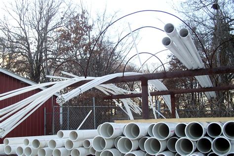 PVC Pipes | Pipe rack out back of the shop. | Egan Snow | Flickr