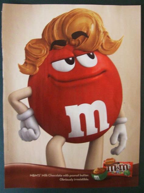 M&M'S 2013 original print ad~PEANUT BUTTER~additional ad wins ship FREE ...