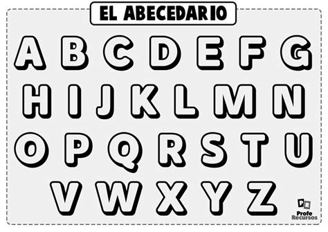 Letras Del Abecedario Para Imprimir Y Colorear Por - IMAGESEE