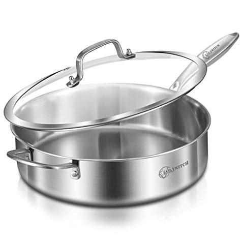 I Tested the Best: My Experience with Saute Pan Stainless Steel for Effortless Cooking!