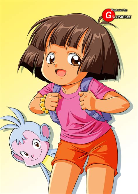 Explorin' Dora by Goldsickle on DeviantArt