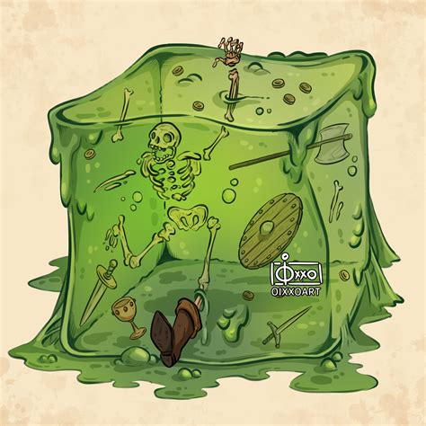 ArtStation - Gelatinous Cube