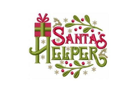 Santa's Helper · Creative Fabrica