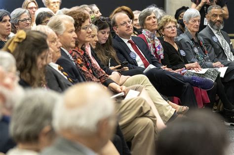 Late congresswoman Pat Schroeder honored by Gov. Jared Polis, staff, family at service ...