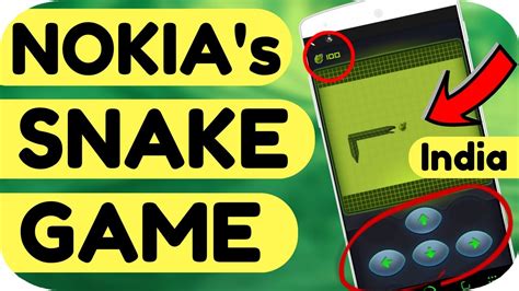 How to Play Nokia SNAKE Game on Android | India Edition 😍 - YouTube