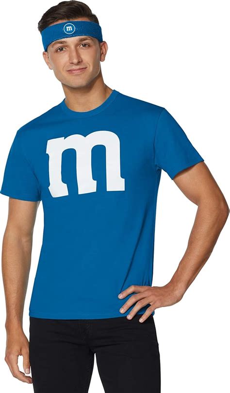 Spirit Halloween Adult Blue M&M Costume Kit | Officially Licensed, Multicoloured, Adult L ...