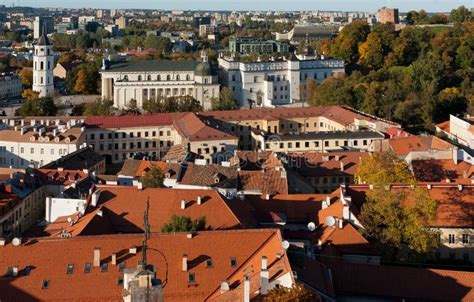 Vilnius Old Town stock image. Image of royal, vilnius - 22844209