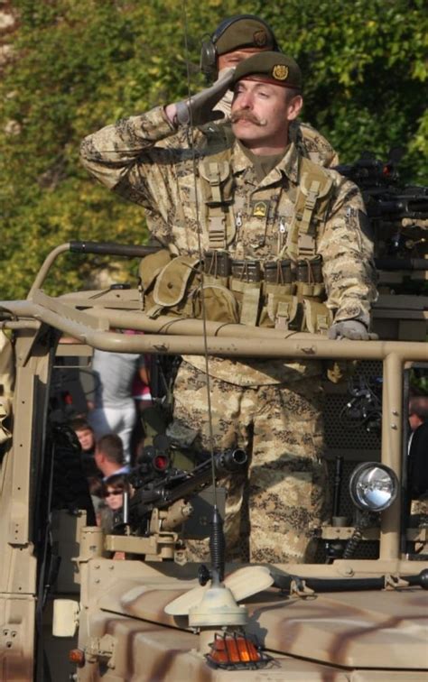 Austrian soldier in desert uniform during a military parade [720×1150 ...