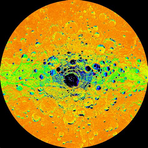 Planet Mercury Surface Temperature