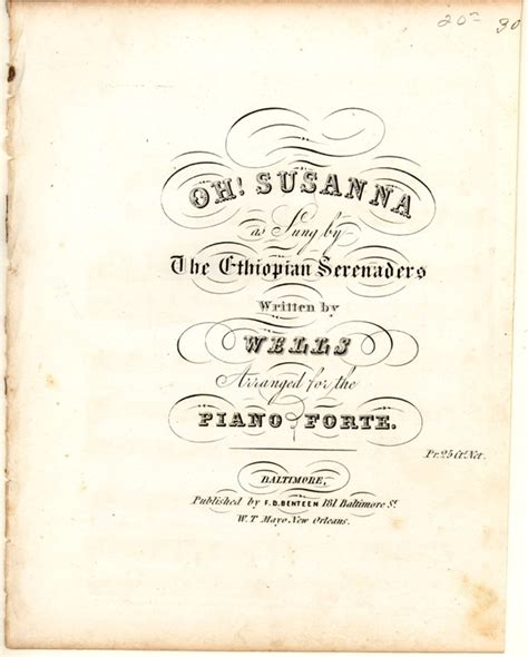 The Original Lyrics to 'Oh Susanna' Are Brutally Racist