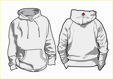 Hoodie Design Template Free Of Blank Tshirt Template Front Back Side In ...