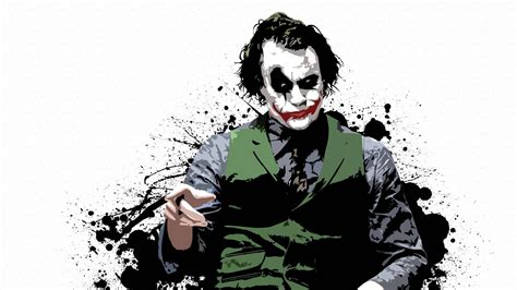 Download The infamous villain from The Dark Knight, The Joker. Wallpaper | Wallpapers.com