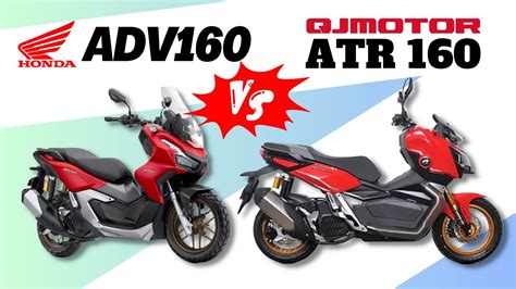 Honda ADV 160 vs QJ Motor ATR 160 | Side by Side Comparison | Specs & Price | 2024 - YouTube