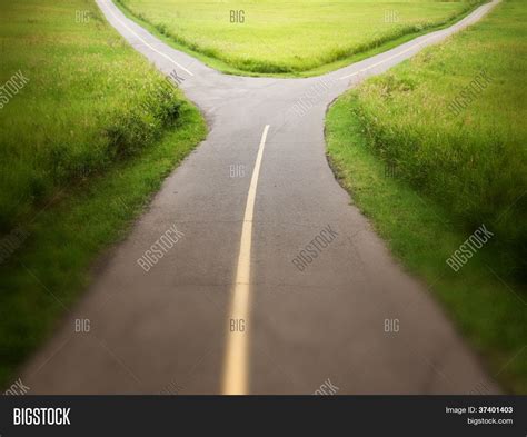 Fork Road Image & Photo (Free Trial) | Bigstock