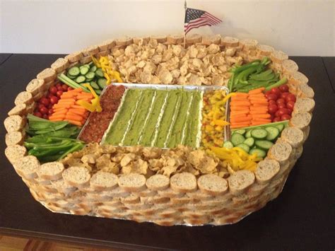 Food Stadium at the party I'm at | Superbowl party food, Bowl party ...