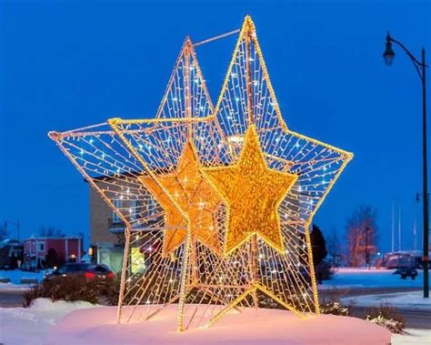 Large Outdoor LED Lighted Christmas Star | Christmas light installation, Christmas star, Outdoor ...