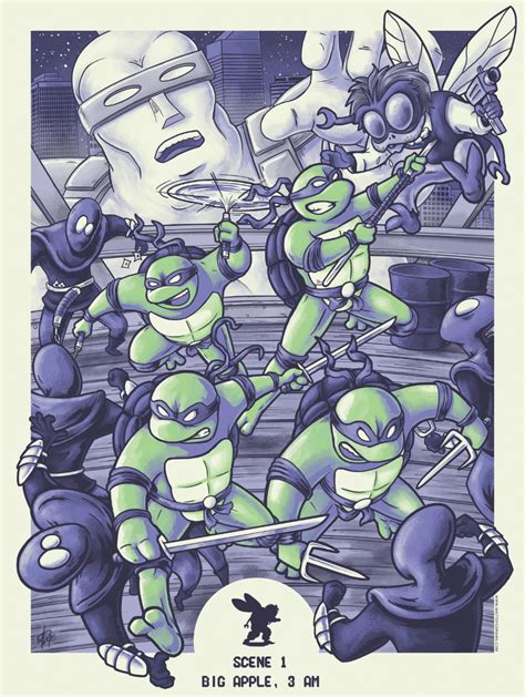 Official TMNT "Turtles in Time" Art Show - Missed Prints