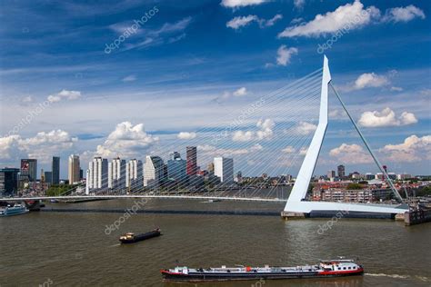 Erasmus Bridge in Rotterdam – Stock Editorial Photo © rjdonaldson #18485355