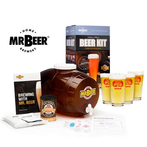 Mr. Beer Home Brew Kit makes brewing your own easy. Each Mr. Beer Home ...