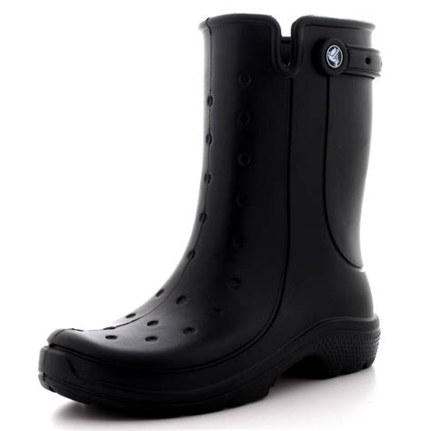 Unisex Adults Crocs Reny II Wellies Snow Rain Winter Wellingtons Boots All Sizes | eBay