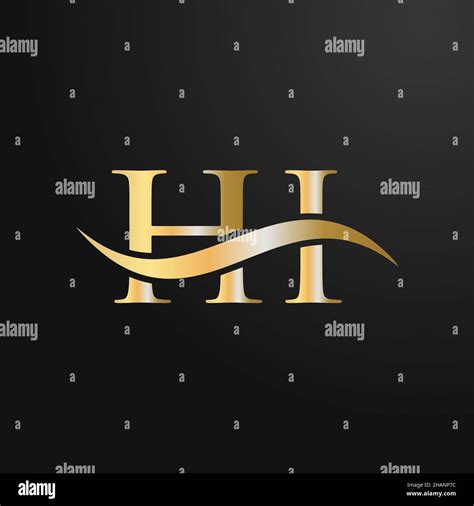 Letter HI Logo Design Template. HI, H I Letter Logo Modern, Flat ...