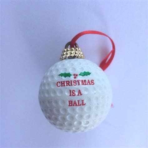 Golf Christmas Ornament Tree Decoration Golf Lover Gift Humorous Gift ...