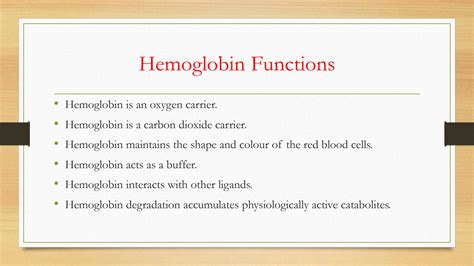 SOLUTION: Hb functions 2 - Studypool