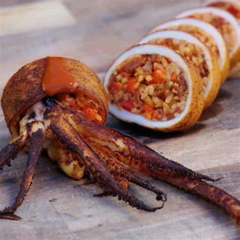 Stuffed Squid | Bush Cooking