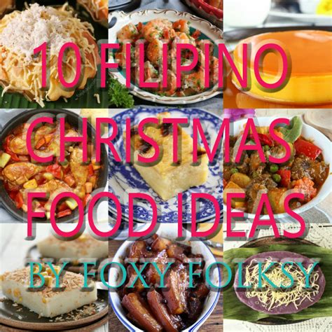 10 Filipino Christmas Recipe Ideas - Foxy Folksy