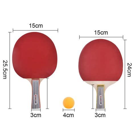 Table Tennis Racket Size | Bruin Blog