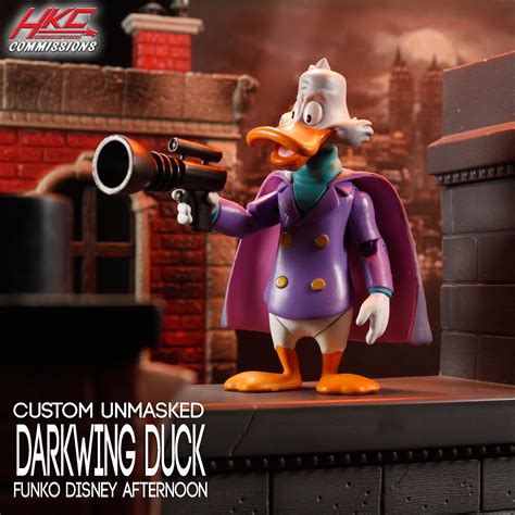 Custom Unmasked Darkwing Duck figure Drake Mallard by ...