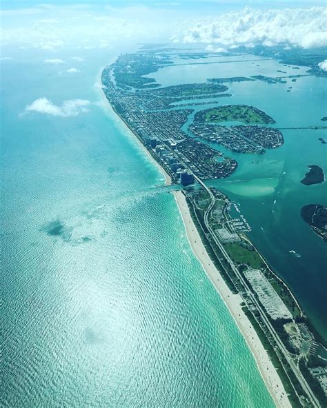 Aerial Photography on Instagram: “Florida aerial coastal view from over Hollywood Beach looking ...