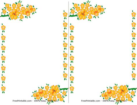 Free Free Printable Floral Borders And Frames, Download Free Free Printable Floral Borders And ...