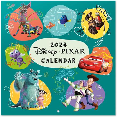 DISNEY - OFFICIAL PIXAR 2024 CALENDAR