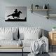 Stupell Southwestern Cowboy Silhouette Black White Horse Canvas Wall Art - Bed Bath & Beyond ...