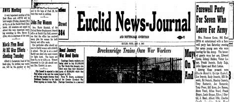 Finding Family History in WWII Newspapers: Narrowing the Results ...