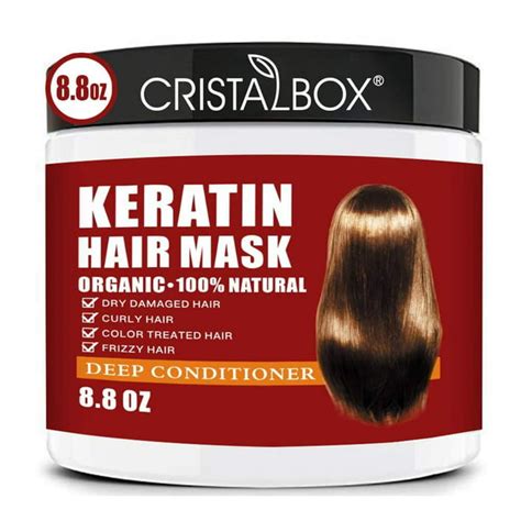 Keratin Hair Mask,2020 5 Seconds Repair Damage Hair Root, 8.8OZ Hair Mask for Dry Damaged Hair ...