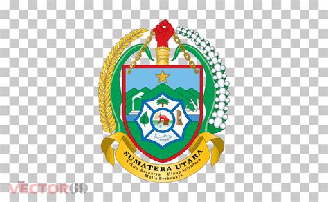 Provinsi Sumatera Utara Logo (.PNG) Download Free Vectors | Vector69